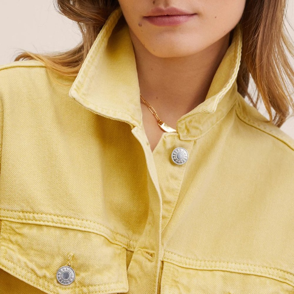 Mango Oversize Denim Jacket - image 7